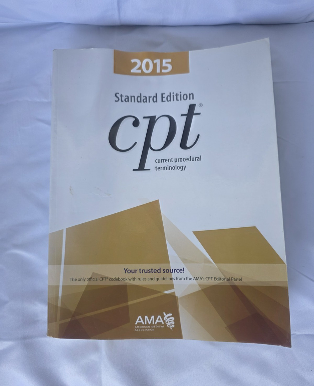 CPT Standard Edition 2015 Paperback Textbook American Medical Association AMA